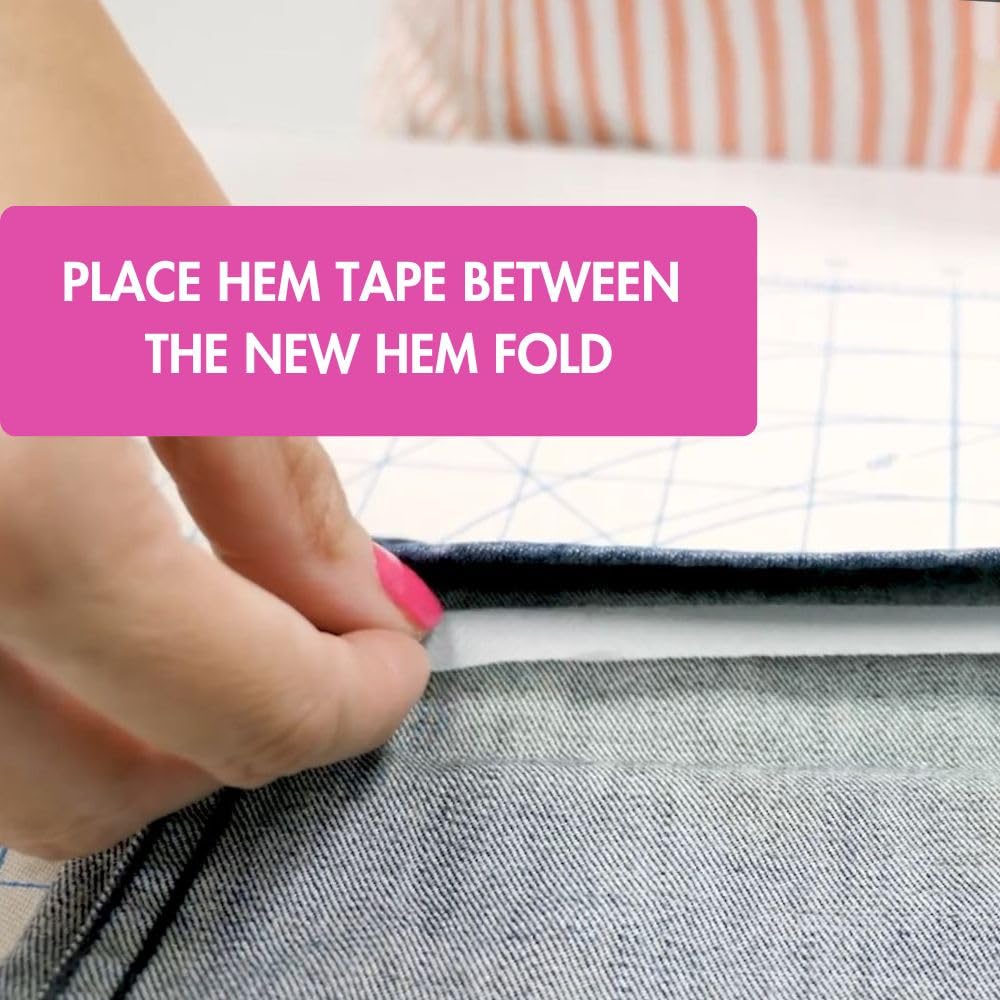 Adhesive Fabric Clothes Iron On Hem Tape (80m)