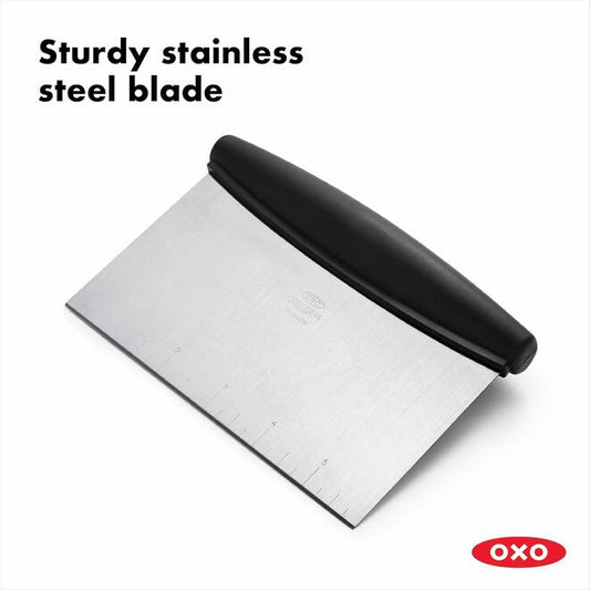 Good Grips Stainless Steel Blade Pastry Scraper, 6"